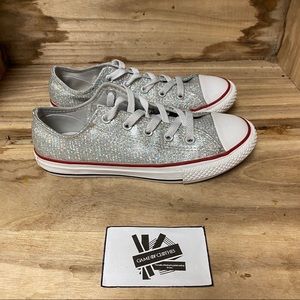 Converse all stars shiny sneakers